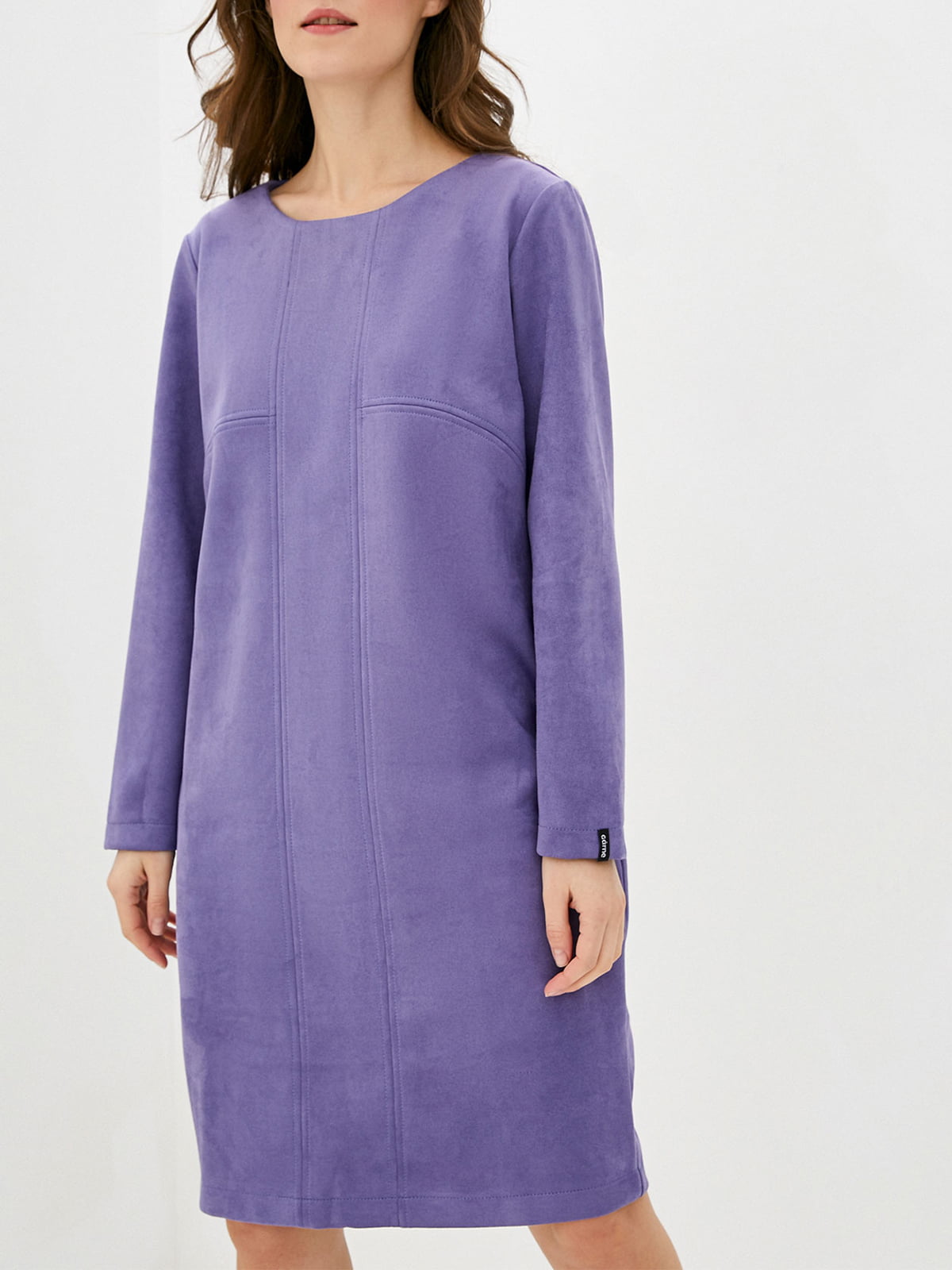 Сукня-футляр фіолетова | 6009798