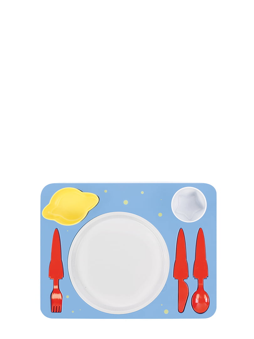 Набір дитячого посуду «Вечеря космонавта» | 6010999