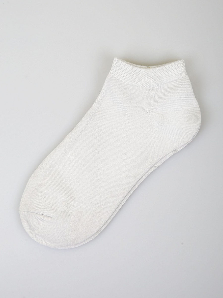Носки короткие молочного цвета | 5927959