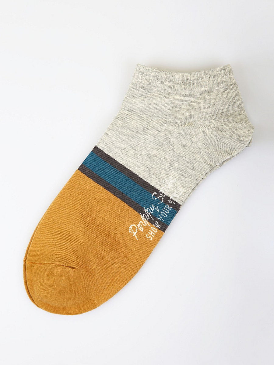 Шкарпетки двокольорові зі смужками | 5927995