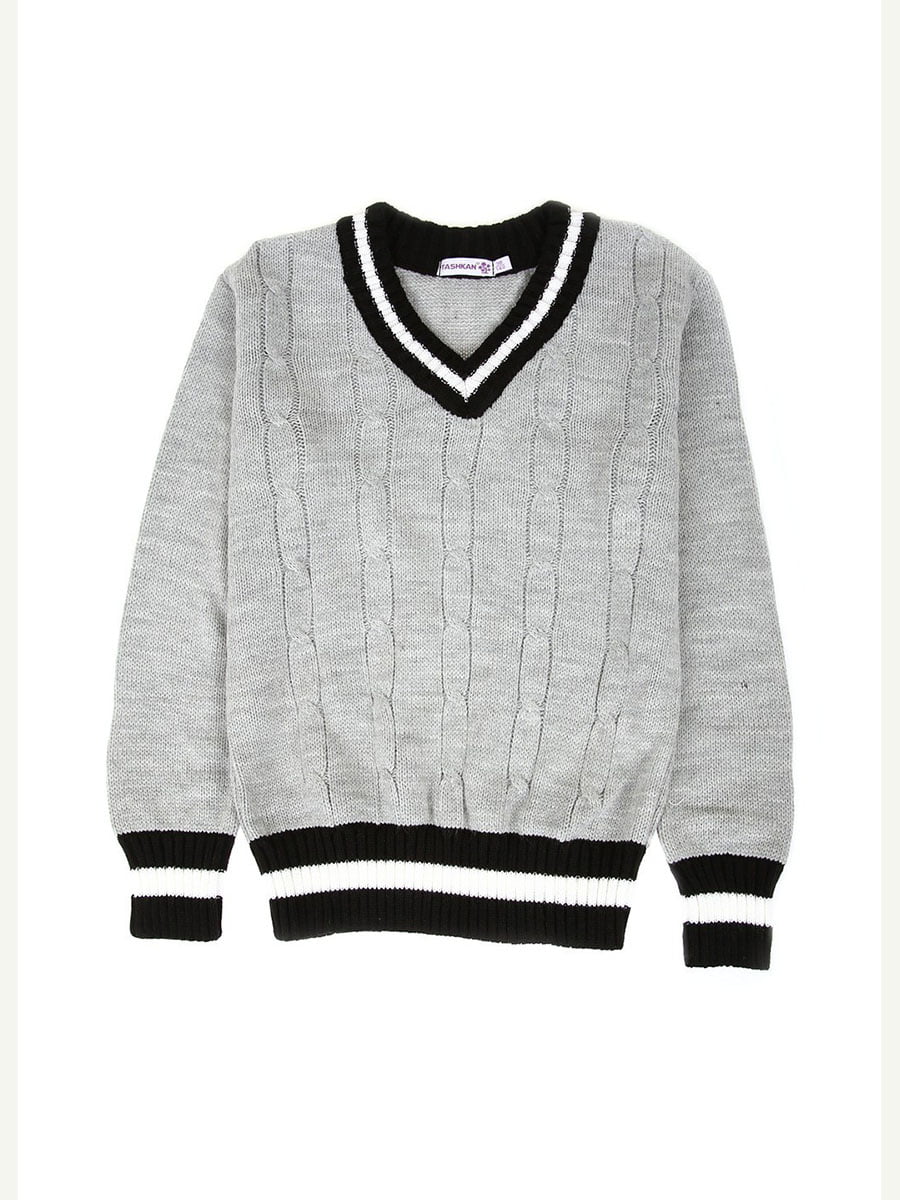 Пуловер сірий | 5928421