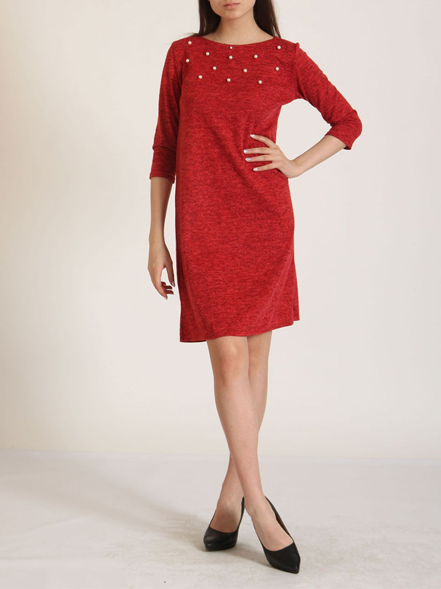 Сукня А-силуету червона | 6021019