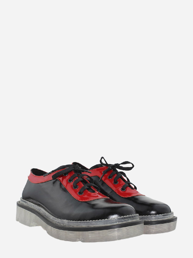 Туфлі чорно-червоні | 6027320