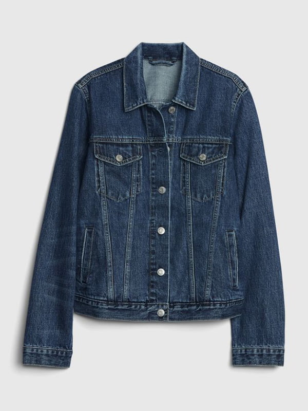 Куртка синя джинсова | 6028044