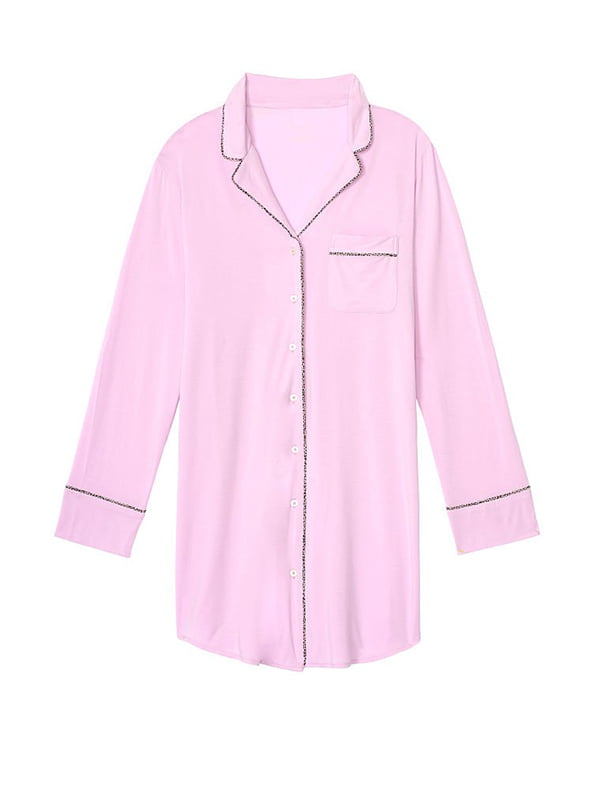 Рубашка ночная розовая | 5980272
