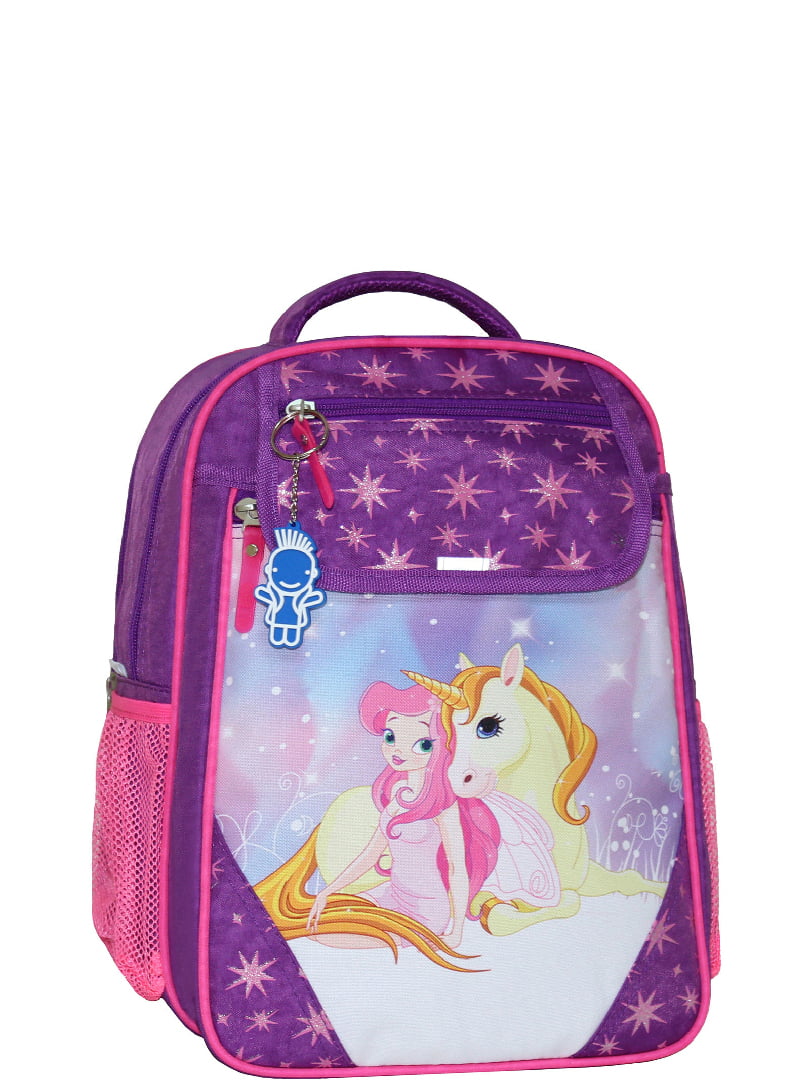 Рюкзак фиолетовый с принтом | 6034157