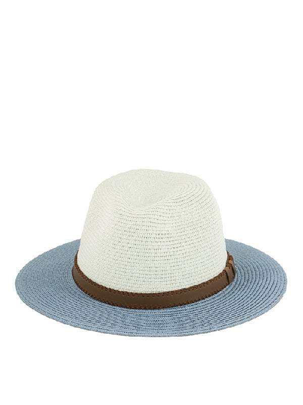 Шляпа бело-голубая | 6044166