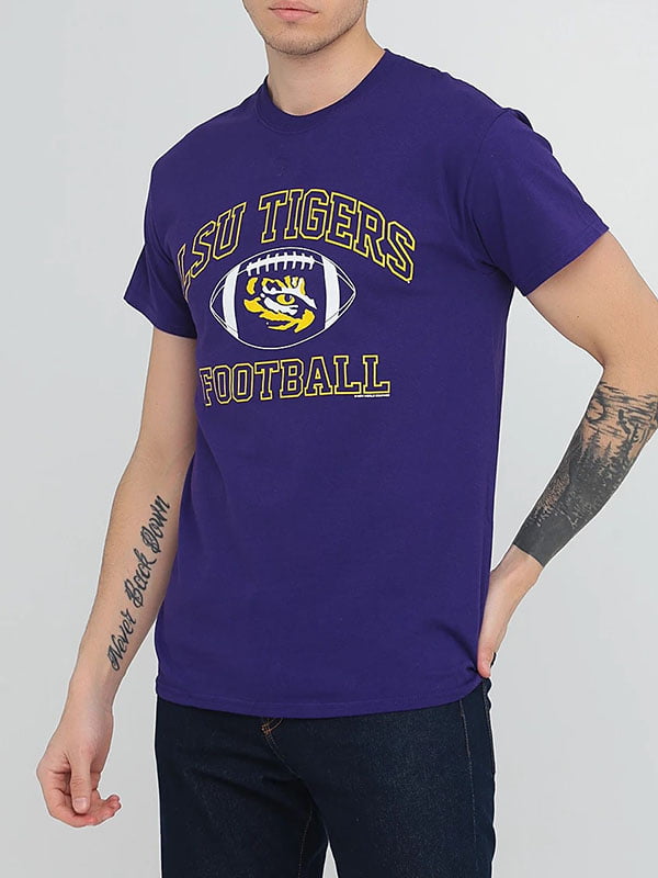 Футболка фиолетовая с принтом | 6066815