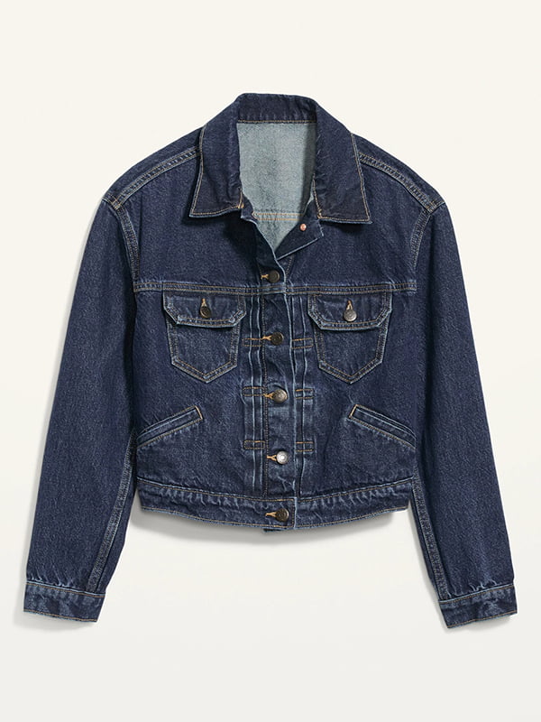 Куртка синя джинсова | 6067943