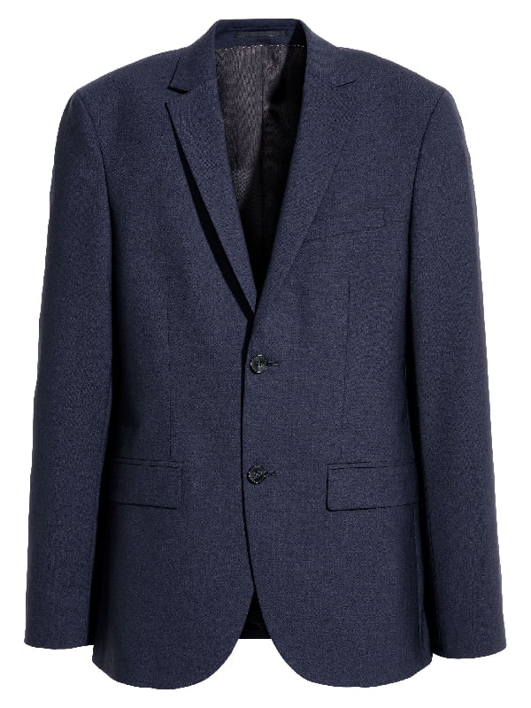 Пиджак шерстяной синий | 6068166