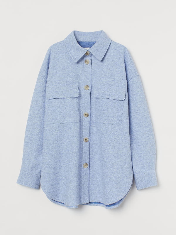 Куртка-рубашка голубая | 6069827