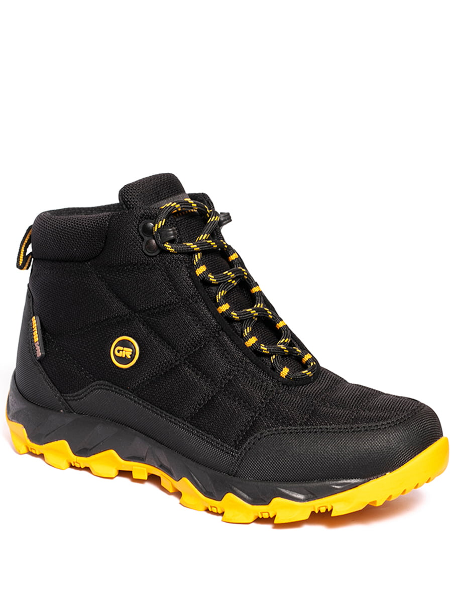 Ботинки черно-желтые | 6082677