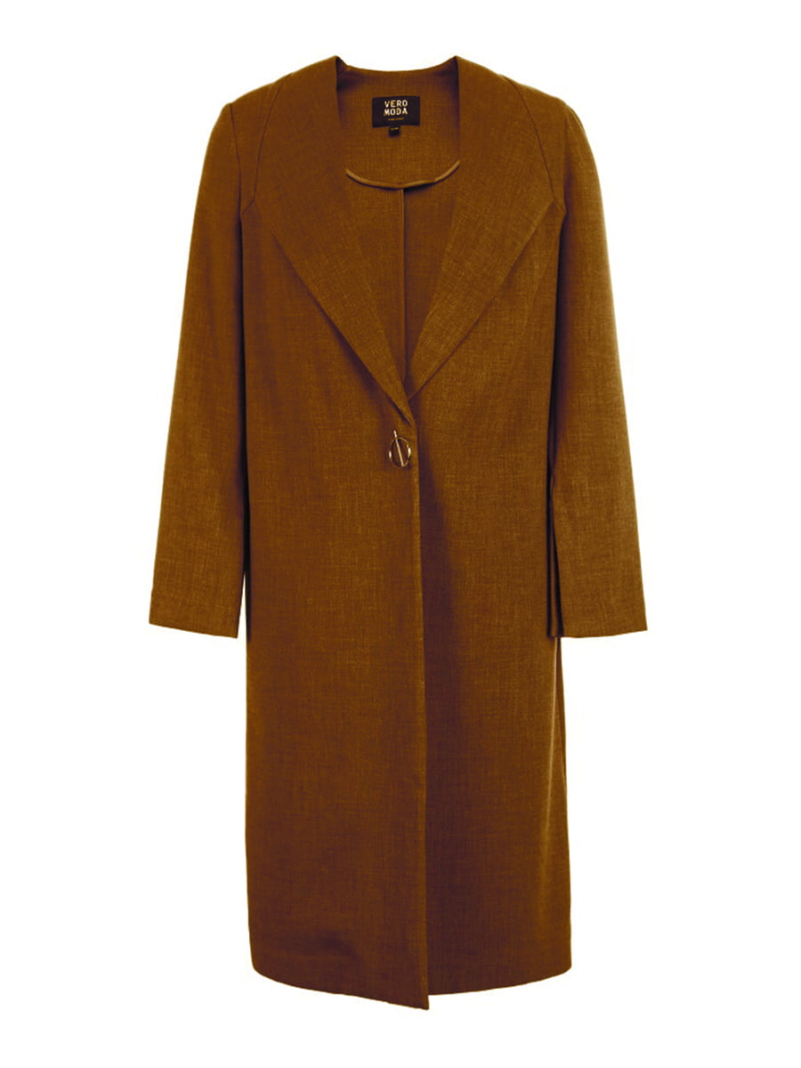 Пальто коричневе | 6094309
