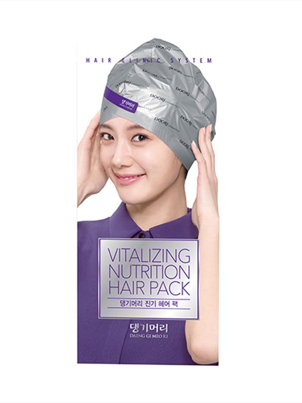 Шапка-маска энергетиская для очень поврежденных волос Vitalizing Hair Cap Daeng Gi Meo Ri (35 мл) | 6101599