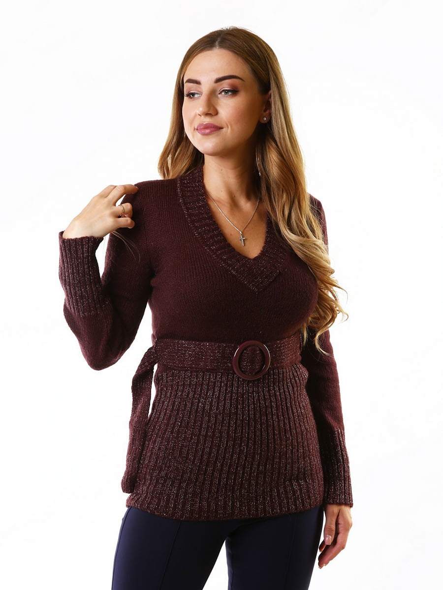 Пуловер коричневий | 6102311