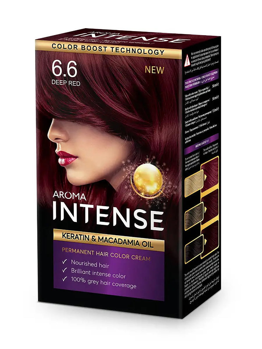 Фарба для волосся Aroma Intense 6.6 глибоко червона | 6104916