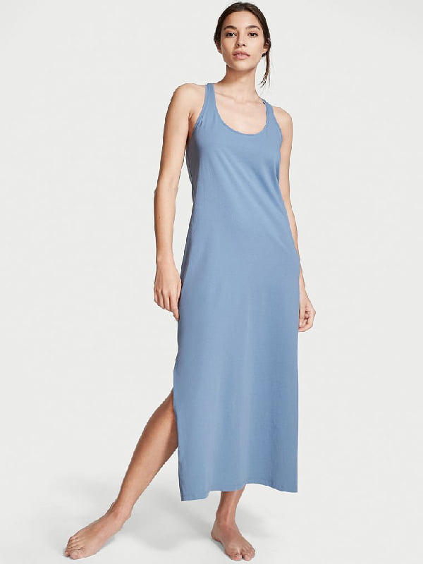 Платье домашнее голубое | 6069418