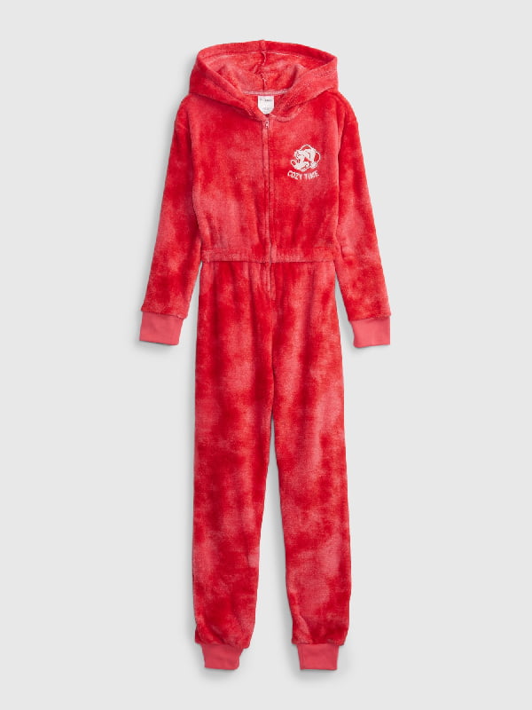 Комбинезон пижамный красный | 6118413