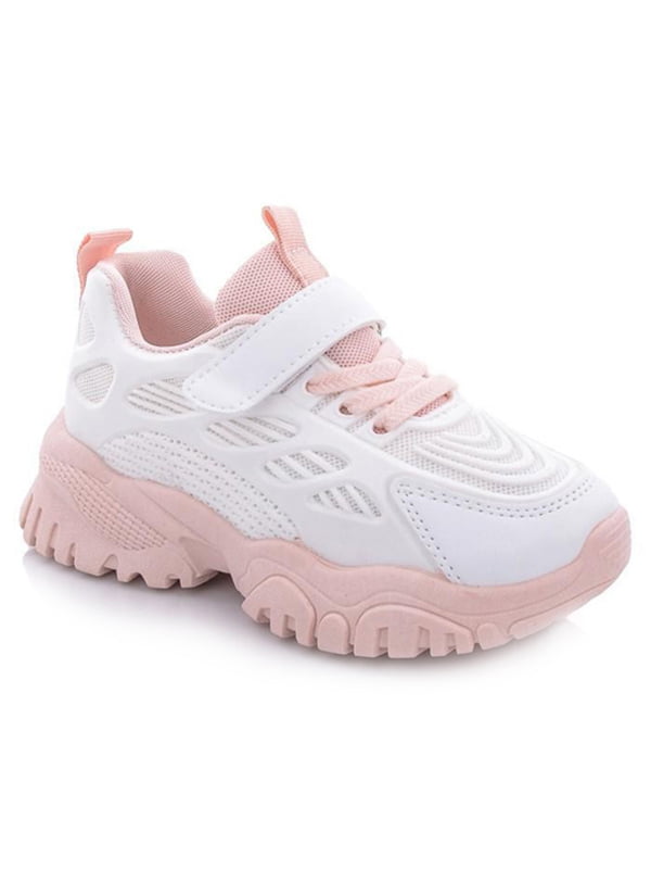Кросівки біло-рожеві | 6131270