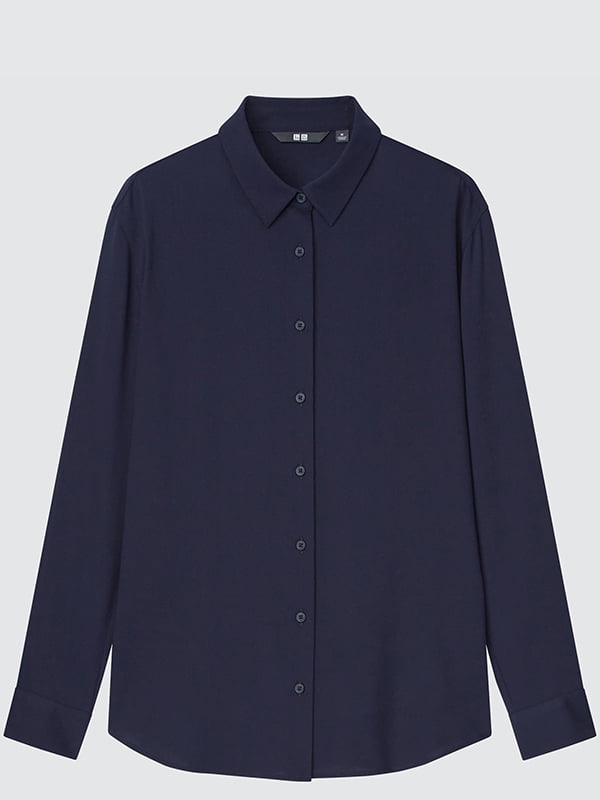 Блуза темно-синяя | 6256402