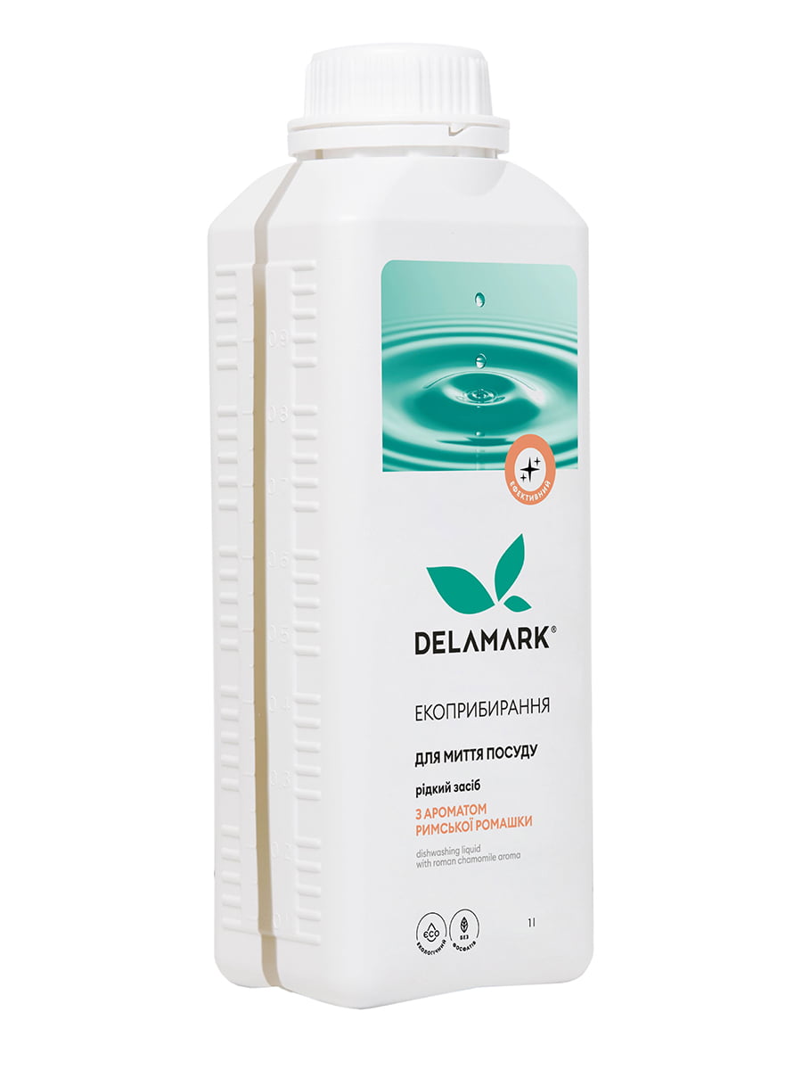 Засіб для миття посуду Delamark з ефірною олією римської ромашки 1 л | 6263166