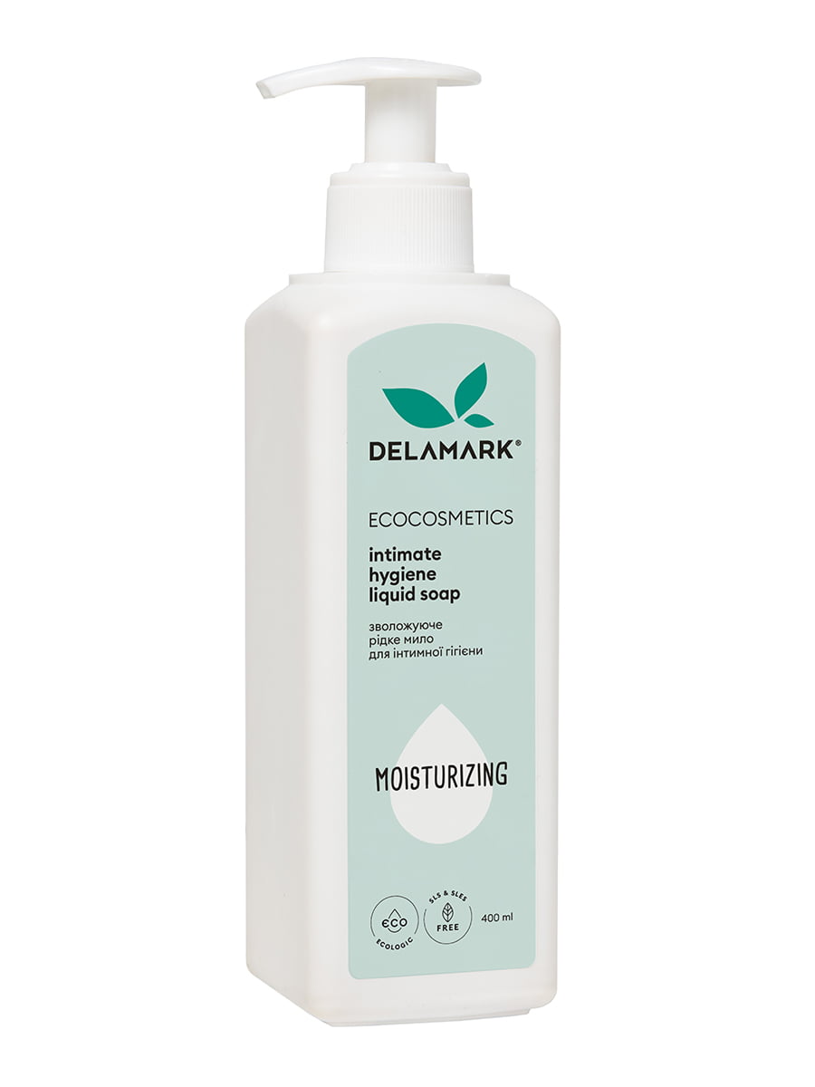 Жидкое мыло для интимной гигиены Delamark увлажняющее 400 мл | 6263236