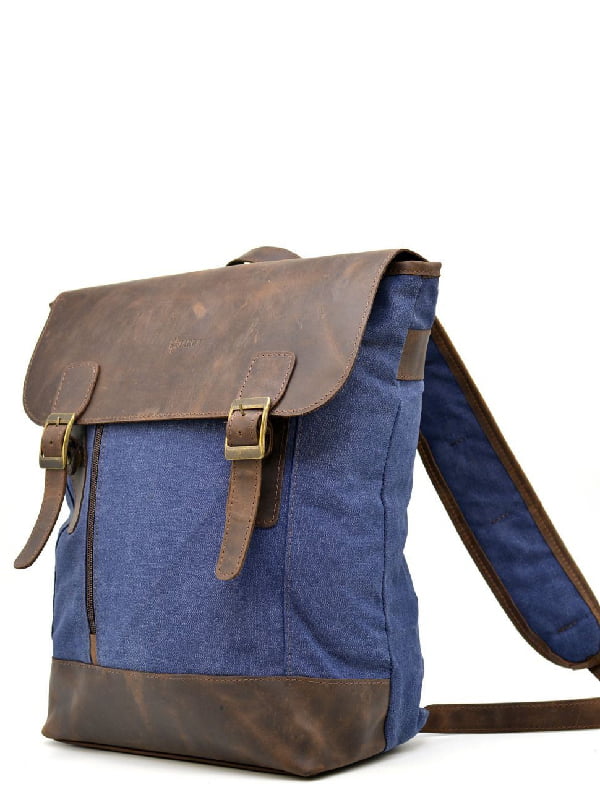 Рюкзак міський синьо-коричневий | 6265523