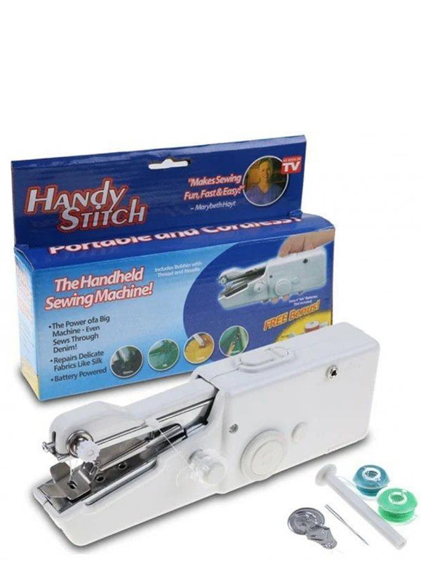 Швейна машинка Handy Stitch Монтажний шків Шпулі з міцними нитками Сталеві голки Ниткодавець Prym (Німеччина). | 6268757