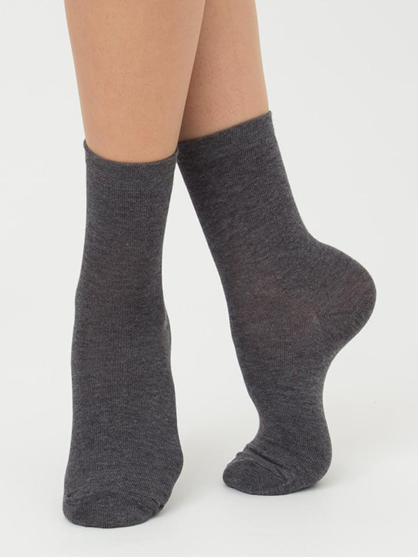 Шкарпетки темно-сірі | 6275388