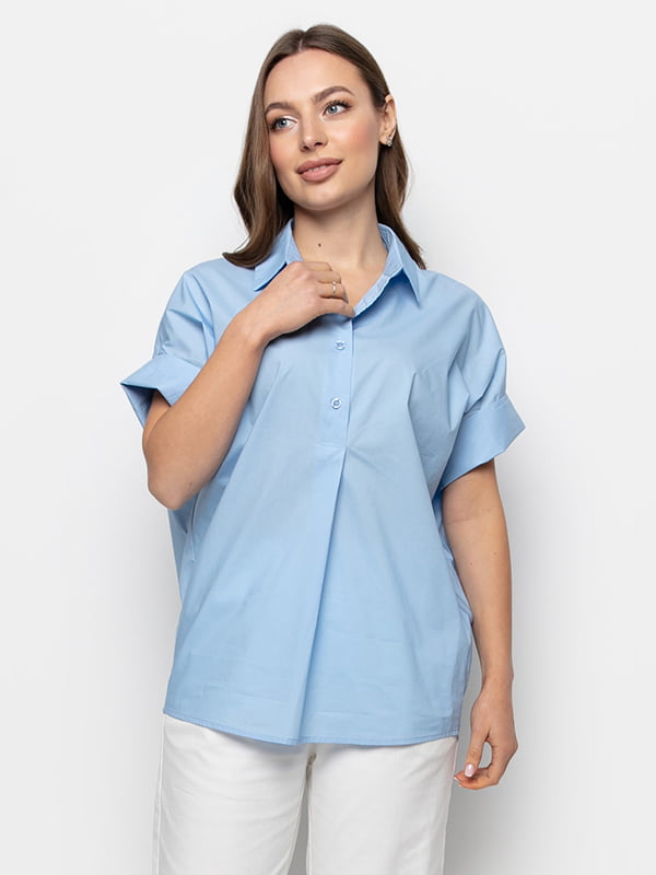 Рубашка голубая | 6276132