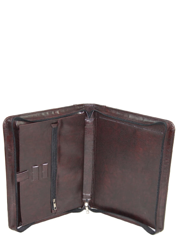 Папка-портфель деловая из кожзама Exclusive 710400-1 brown | 6277629