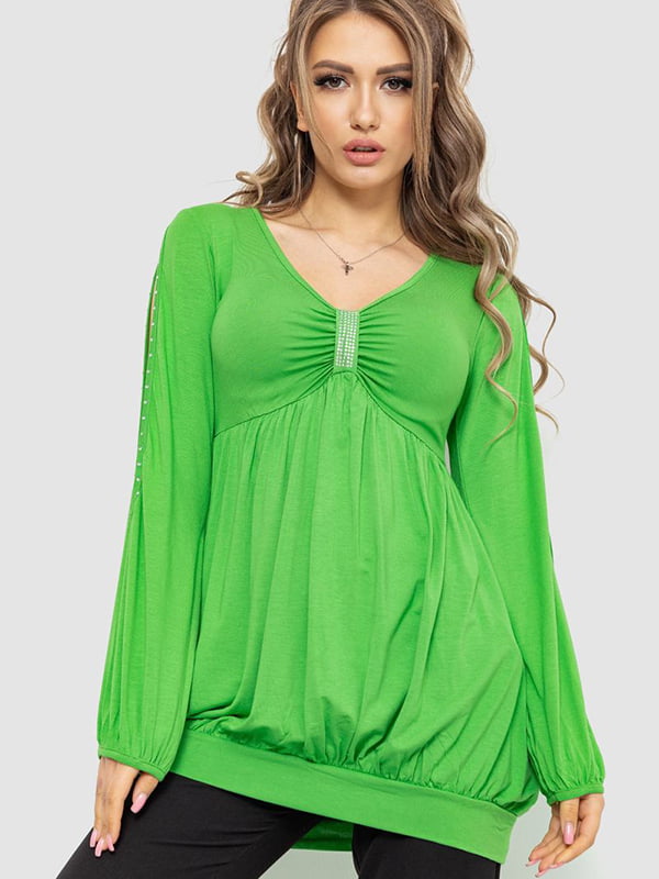 Блуза зеленая | 6286420