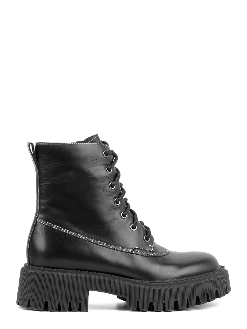 Ботинки черные кожаные | 6292681