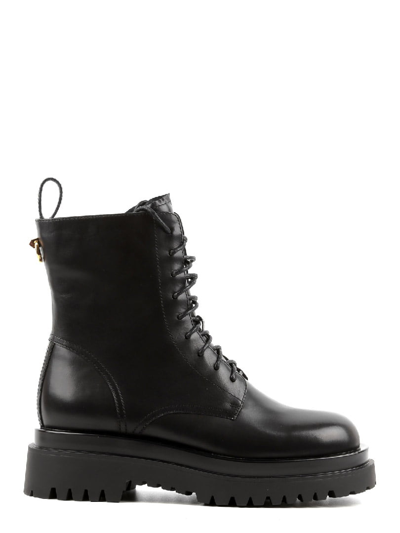 Ботинки черные кожаные | 6292736