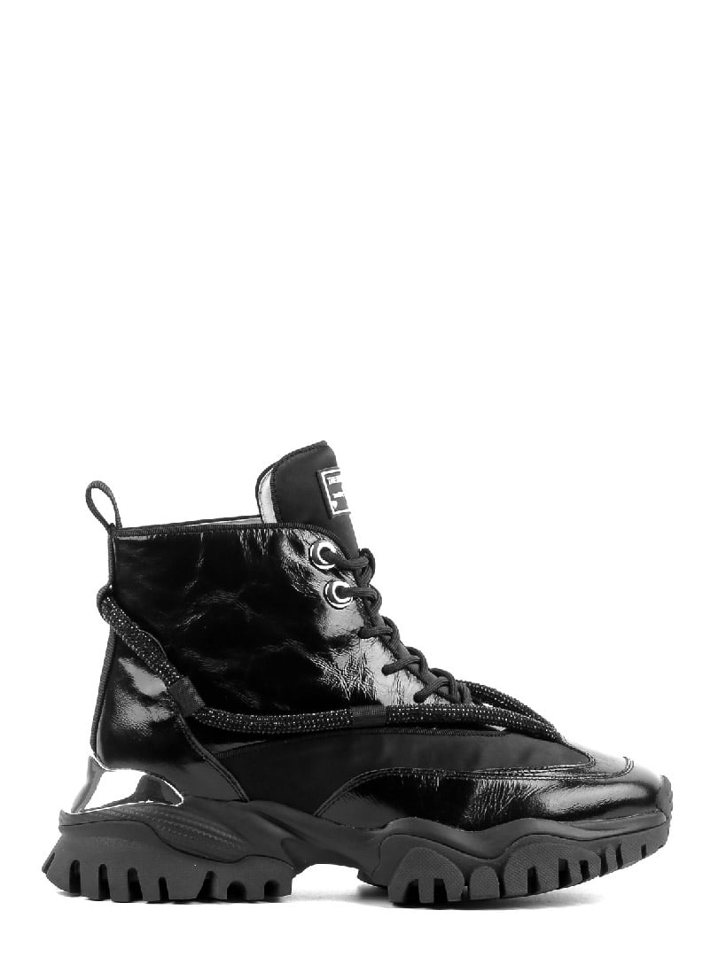 Ботинки черные кожаные | 6292747
