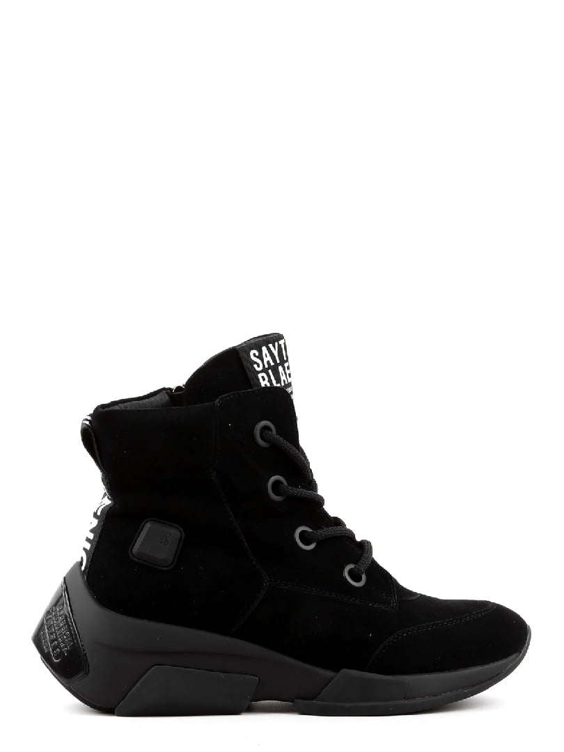 Ботинки черные замшевые | 6292963