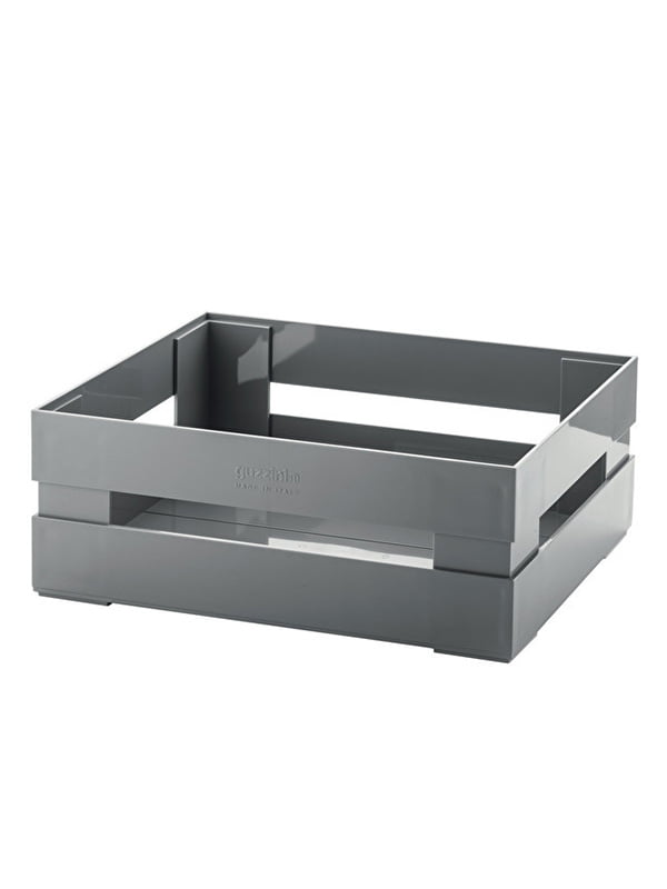Ящик для зберігання (30.5x22.5x11.5 см) - сірий | 6293777