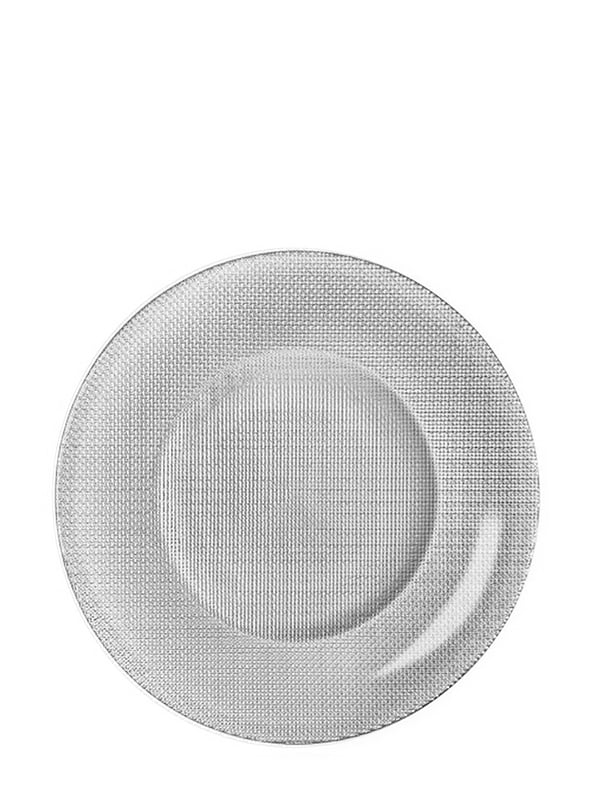 Блюдо круглое серебристое (31 см) | 6295310