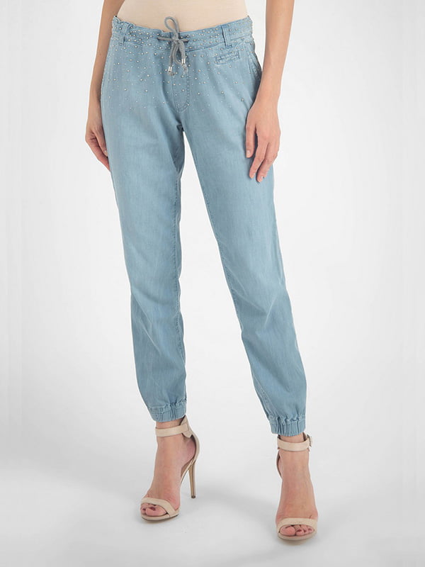 Джоґери блакитні джинсові | 6296847