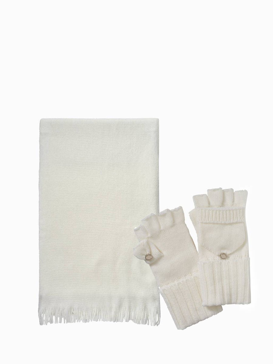 Комплект: шарф та рукавички | 6297932