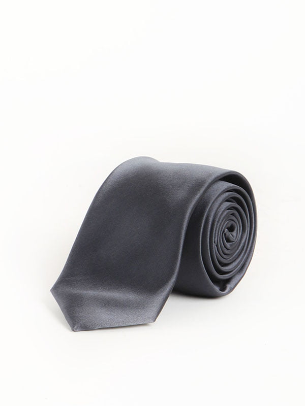 Краватка темно-сіра | 6301736