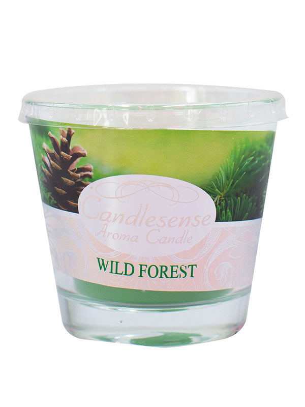 Свеча ароматизированная Decor в стакане Wild Forest 80*90 (30 ч) | 6305046