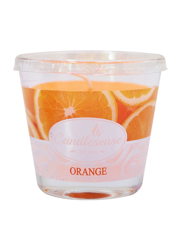 Свічка ароматизована Decor у склянці Orange 80*90 (30 год) | 6305050