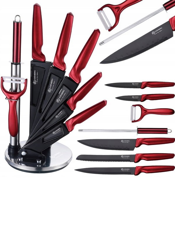 Набір ножів на підставці 8 предметів | 6310933