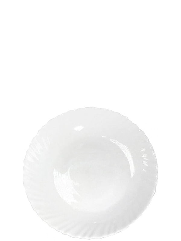 Тарілка десертна Wave Blanco 19 см | 6316077
