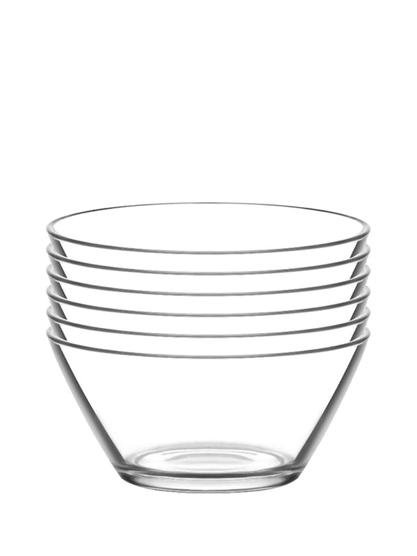 Набір склянок скляний Ø10,5 см | 6316317