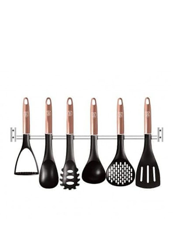 Набор кухонных принадлежностей 7 предметов Haus Metallic Line ROSE GOLD Edition | 6317620