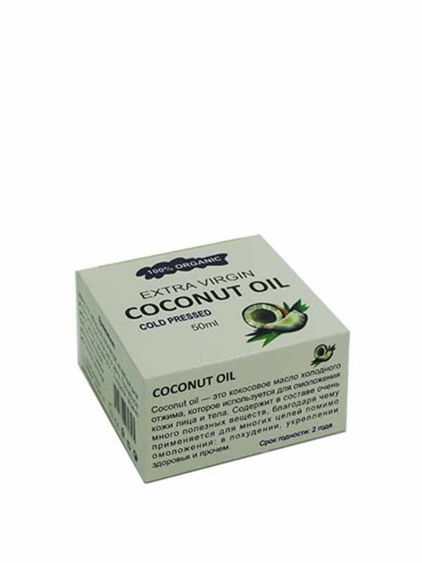 Олія кокосова для омолодження шкіри обличчя та тіла (50 мл) | 6333331
