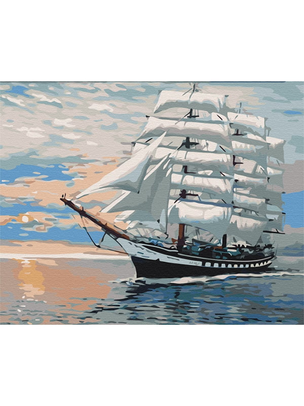 Картина по номерам "Ветер в парусах" (40х50 см) | 6353413