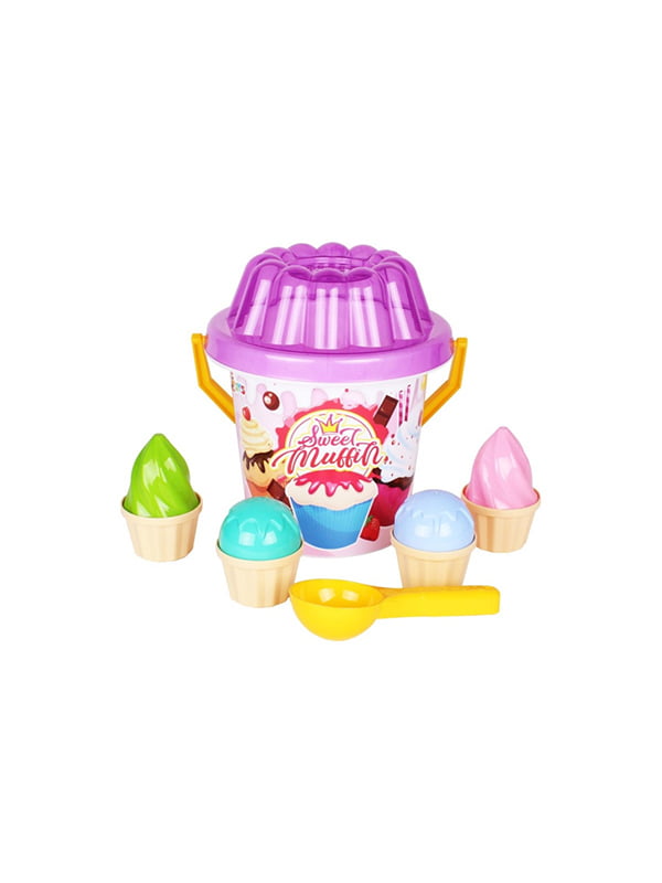 Детский набор "Sweet muffin" для игры с песком | 6355617